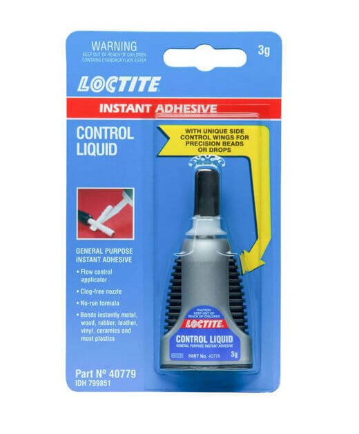 Loctite 40779 Control Liquid Instant Adhesive 3g - AIMS Industrial Supplies
