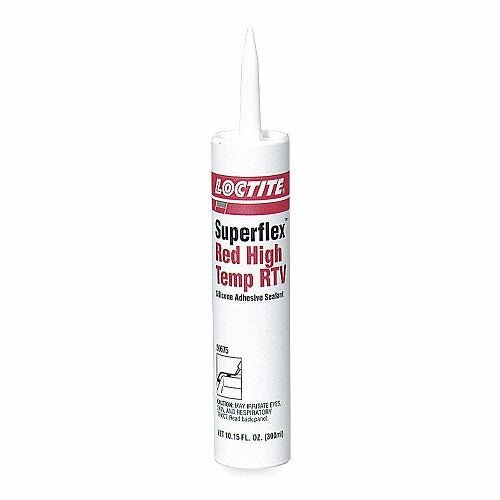 Loctite 596 Superflex RTV High Temperature Silicone Sealant Red - AIMS Industrial Supplies