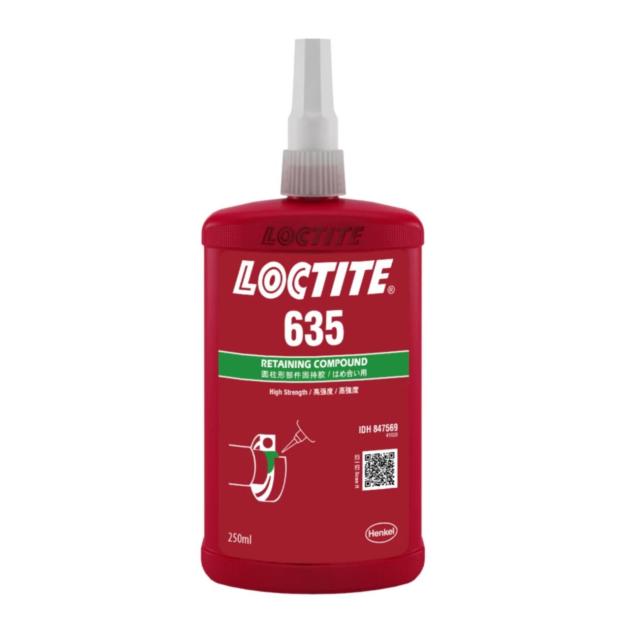 Loctite 635 Retaining Compound 250ml