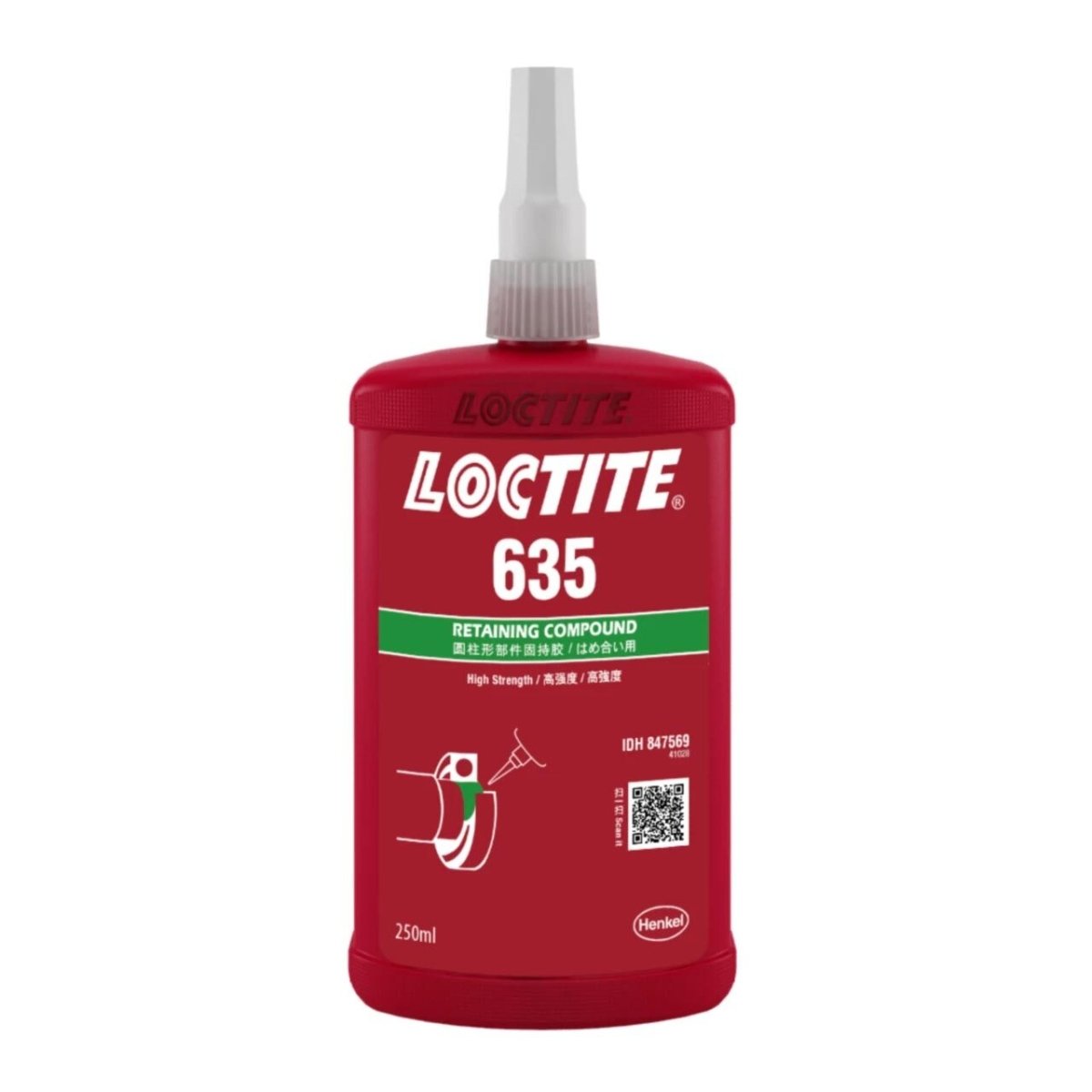 Loctite 635 Retaining Compound - AIMS Industrial Supplies