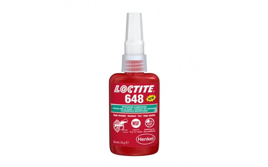Loctite 648 High Strength, High Temperature Retaining Compound 50ml1