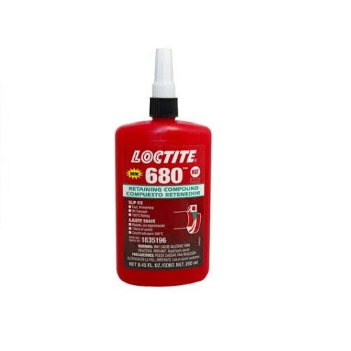 Loctite 680 High Strength Retaining Compound 250ml - AIMS Industrial Supplies