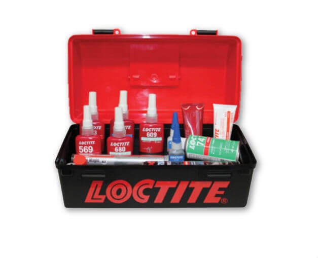 Loctite MRO Kit - 14 Loctite Products in Carry Case - AIMS Industrial Supplies