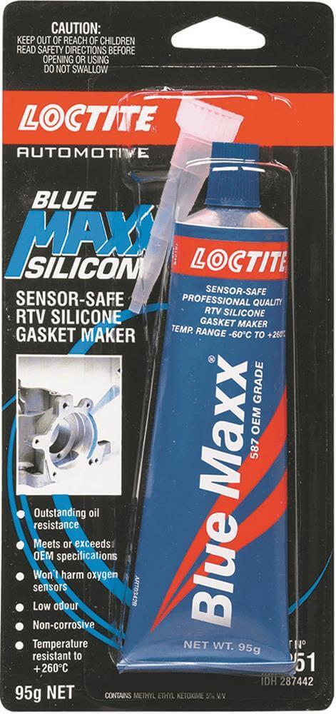 Loctite SI 587 Blue High Performance RTV Silicone Gasket Maker 95g - AIMS Industrial Supplies
