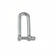 Long D Shackle - 316 Stainless Steel - AIMS Industrial Supplies