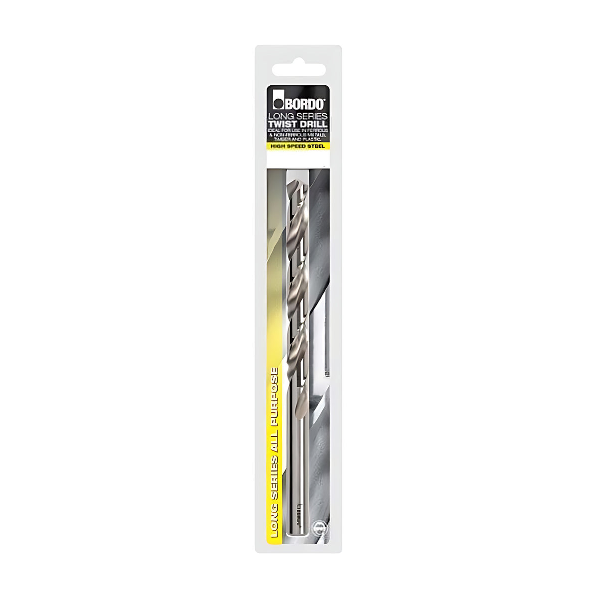 Long Series Bright Drill Bit Clam Shell (2506) - Metric