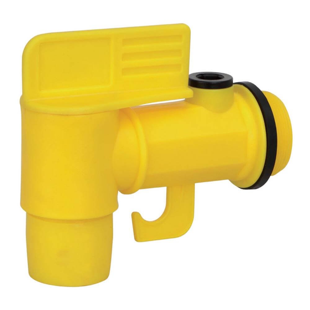 Lubemate 2" Drum Faucet With Sight Glass - AIMS Industrial Supplies