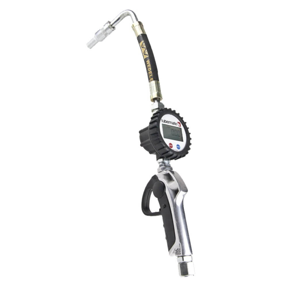 Lubemate Digital Oil Control Gun Flexible Extension (Metered) - AIMS Industrial Supplies