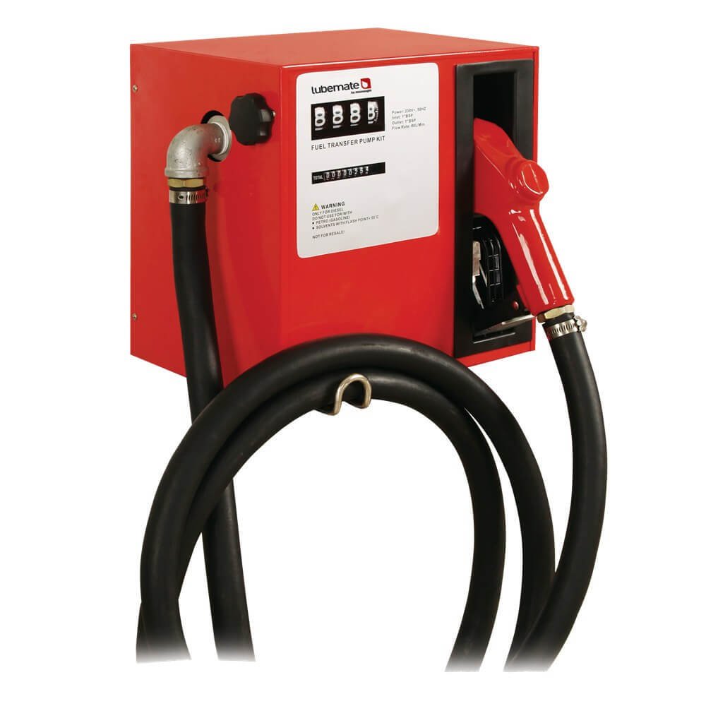 Lubemate High Flow 240V Mini Bowser Pump L-HMBA240V - AIMS Industrial Supplies