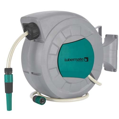 Lubemate L-DRP1225 12mm x 25m Garden Hose Reel - AIMS Industrial Supplies