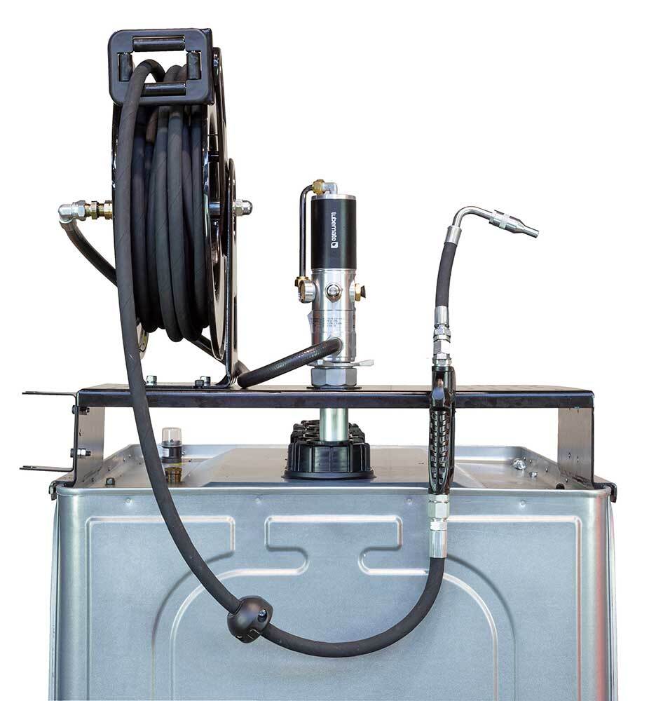 Lubemate OTL1215-L5 OTSB Accessories Suits 750/1000/1500L Oil Pump, Reel & Gun - AIMS Industrial Supplies