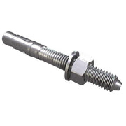 M10 x 120 Through Bolt Anchor, 316 Stainless Steel - Pack of 15 - AIMS Industrial Supplies