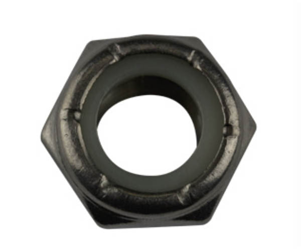 M10 Zinc Plated Nylon Insert Lock Nut