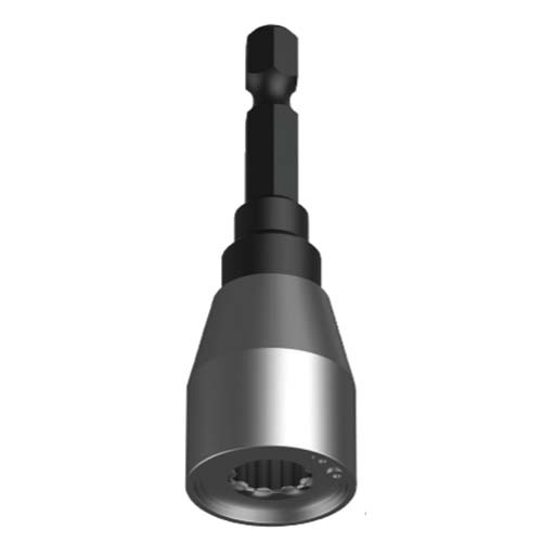 M12 Allthread Socket Bit Standard Drive Bit 1/4" Alloy Steel