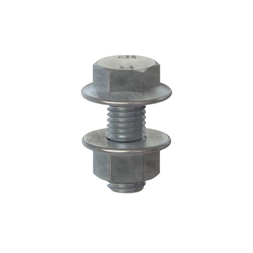 M12 x 30  Purlin Flange Bolt & Nut Kit- Galvanised G4.60 - Pack of 2001