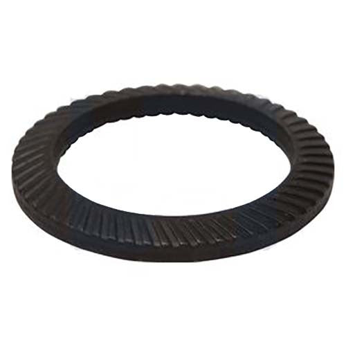 M16 x 24 x 1.9mm Type VS Safety Washer Serrated Black Pack of 50