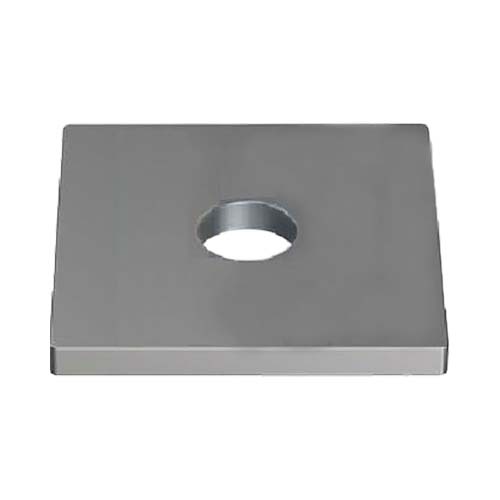 M30 x 100 x 12mm Square Washer Mild Steel Hot Dip Galvanised  - Box of 10