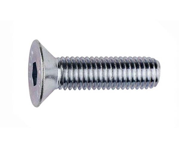 M4 x 8 Flat Head Socket Screw Plain G10.9 - Box of 1001