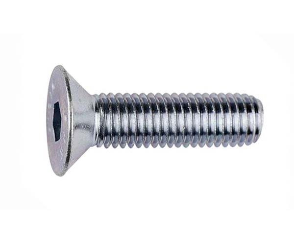 M4 x 8 Flat Head Socket Screw Plain G10.9 - Box of 100 - AIMS Industrial Supplies