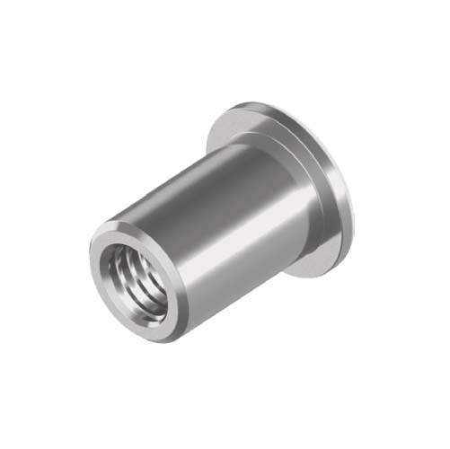 M5 304 Stainless Steel Right Hand Thread  Large Flange Rivet Nut Box of 100