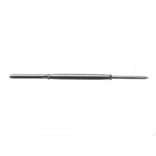 M5 (3.2mm wire) 316 Stainless Steel Lag/Swage Rigging Screw - Box of 10 - AIMS Industrial Supplies