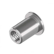 M6 304 Stainless Steel Left Hand Thread Large Flange Rivet Nut Box of 100 - AIMS Industrial Supplies