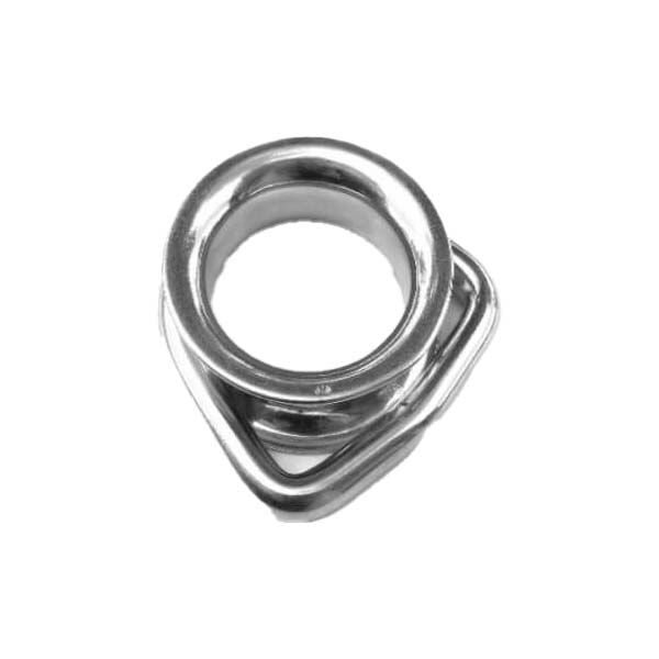 M6 316 Stainless Steel D Ring Thimble Box of 10