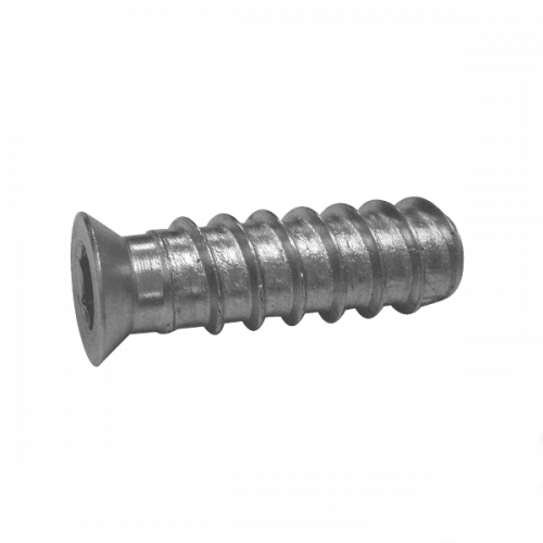 M6 316 Stainless Steel Right Hand Thread Countersunk Timber Insert Box of 10 - AIMS Industrial Supplies