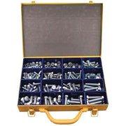 M8 - M12 Metric Fine Bolt & Nut Assortment Kit Zinc Plated, 279 Pieces1