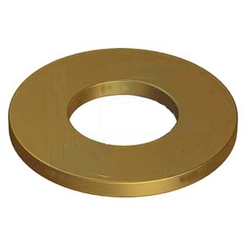 M8 x 17 x 1.2mm Flat Round Washer AS1237 Brass - Pack of 100