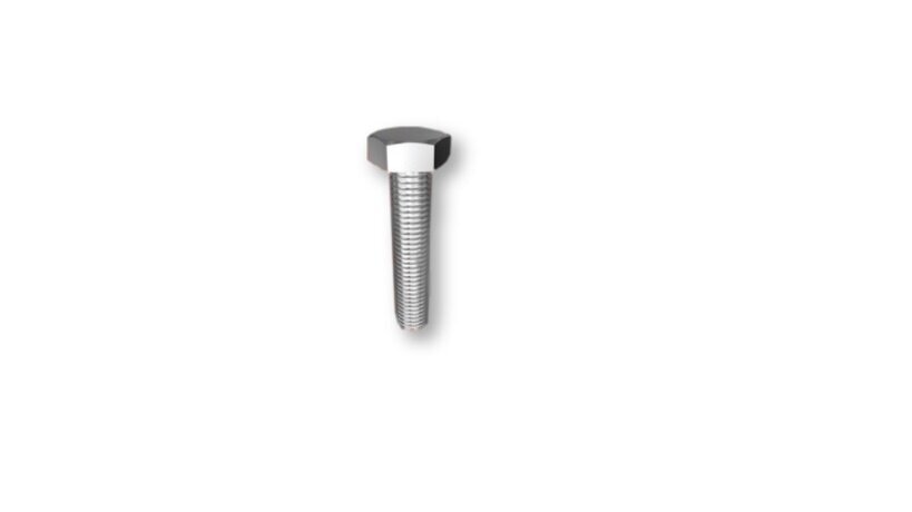 M8 x 30 Hex Set Screw, Zinc G8.8 - Box of 200