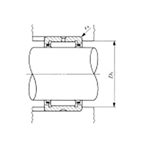 Machine Needle Roller Bearing w/o Inner Ring - BR3