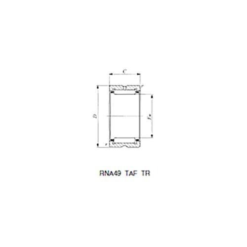 Machined Type Needle Roller w/o Inner Ring (TAF) - AIMS Industrial Supplies