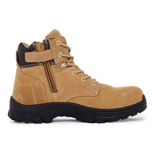 Mack Carpenter Lace Up Zip Safety Boots3
