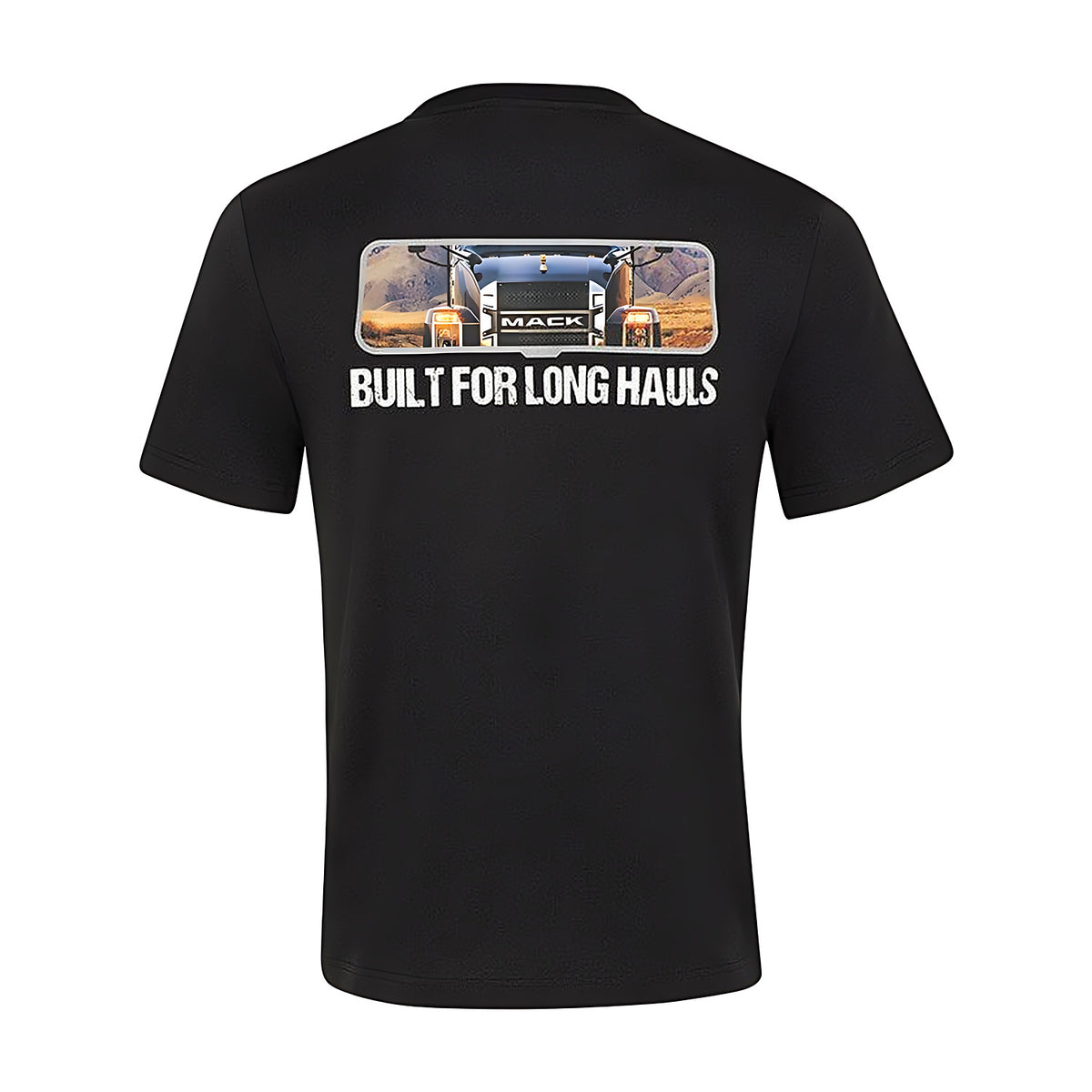 Mack Cotton Crew Neck - Short Sleeve Graphic T-Shirt