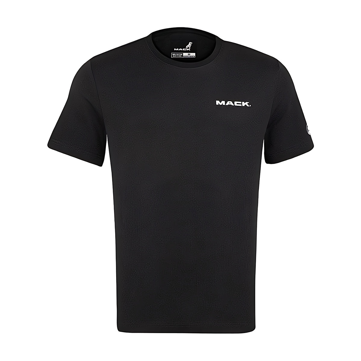 Mack Cotton Crew T-Shirt - Blood Sweat Gears Stack Print