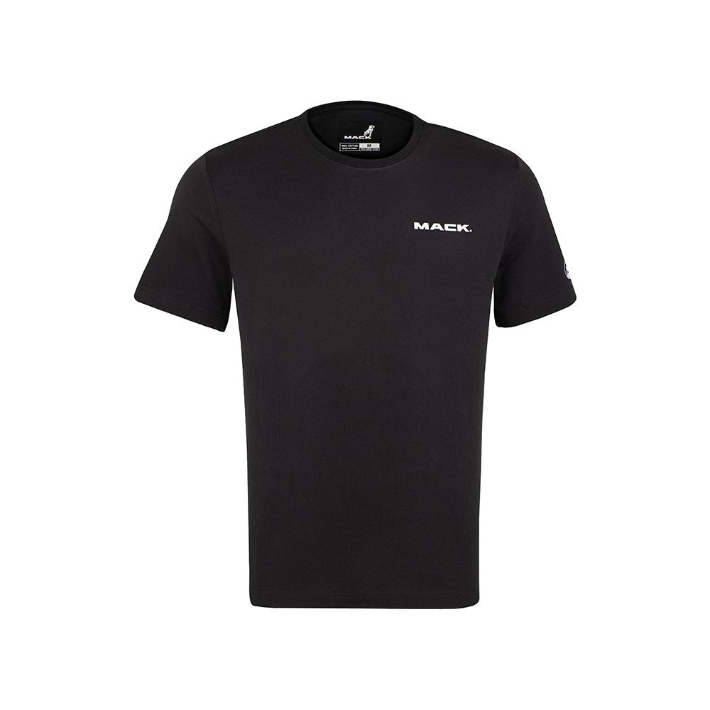 Mack Cotton Crew T-Shirt - Blood Sweat Gears Stack Print - AIMS Industrial Supplies