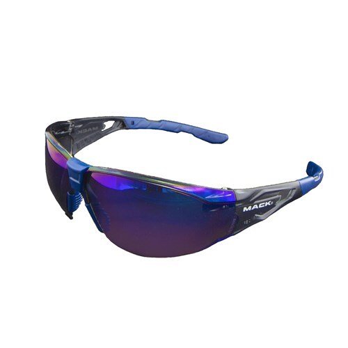 Mack Fender Safety Glasses With Anti - Fog Lens Amber - Promo - AIMS Industrial Supplies