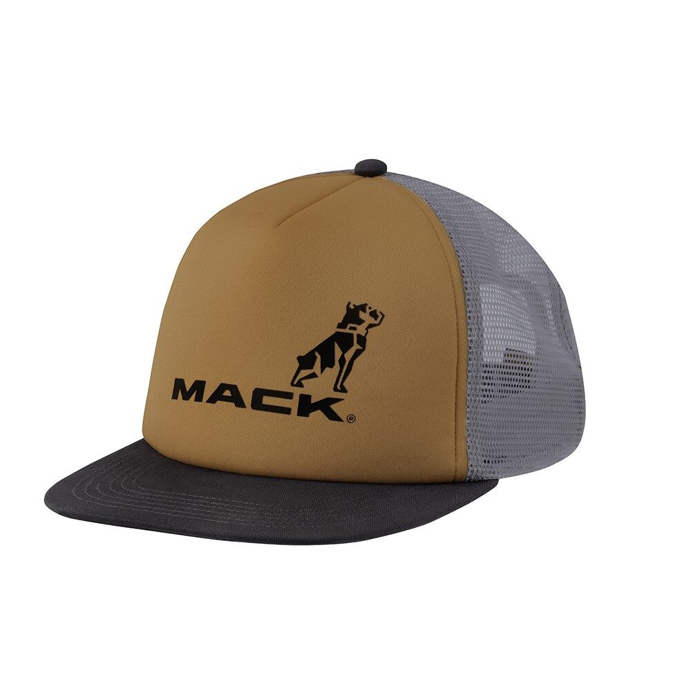 Mack Flat Brim Foam Tri ColourTrucker Cap - MKFBF2402T300001