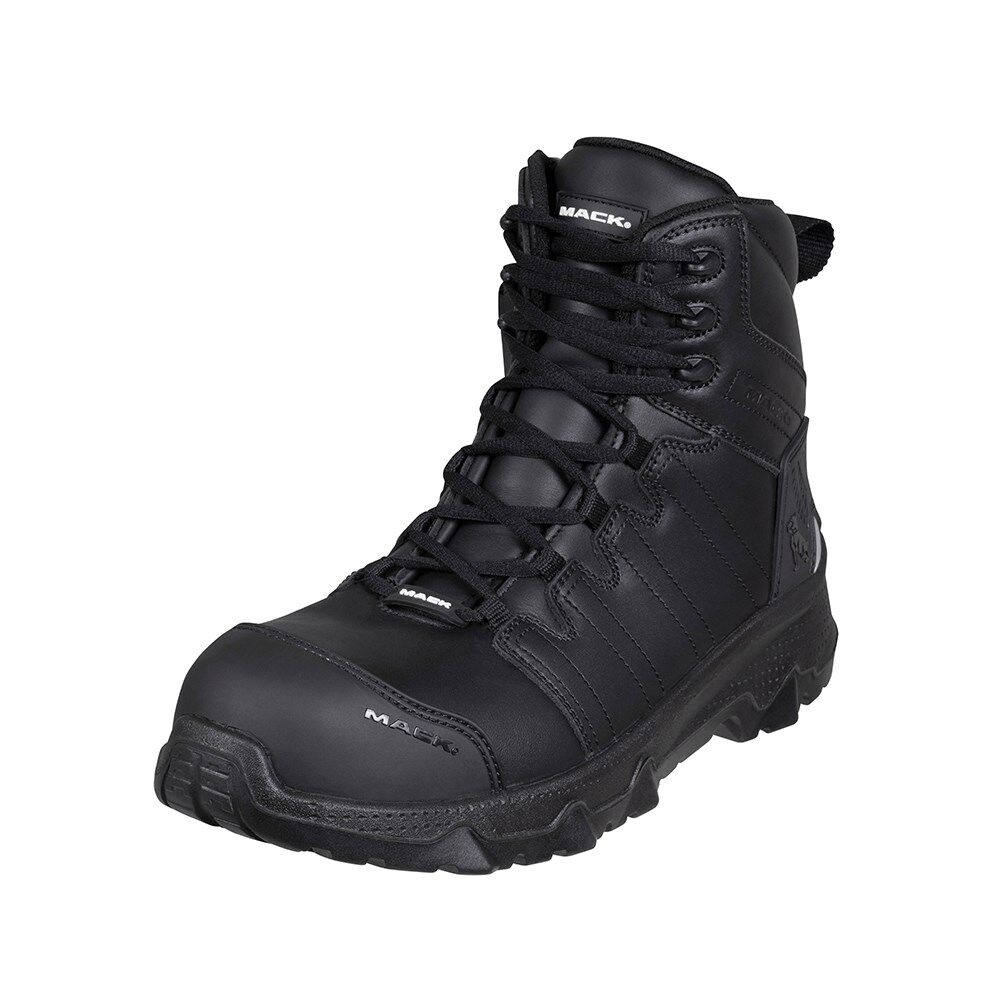 Mack Octane 2.0 Zip Safety Boots, Black - UK/AUS Size 7