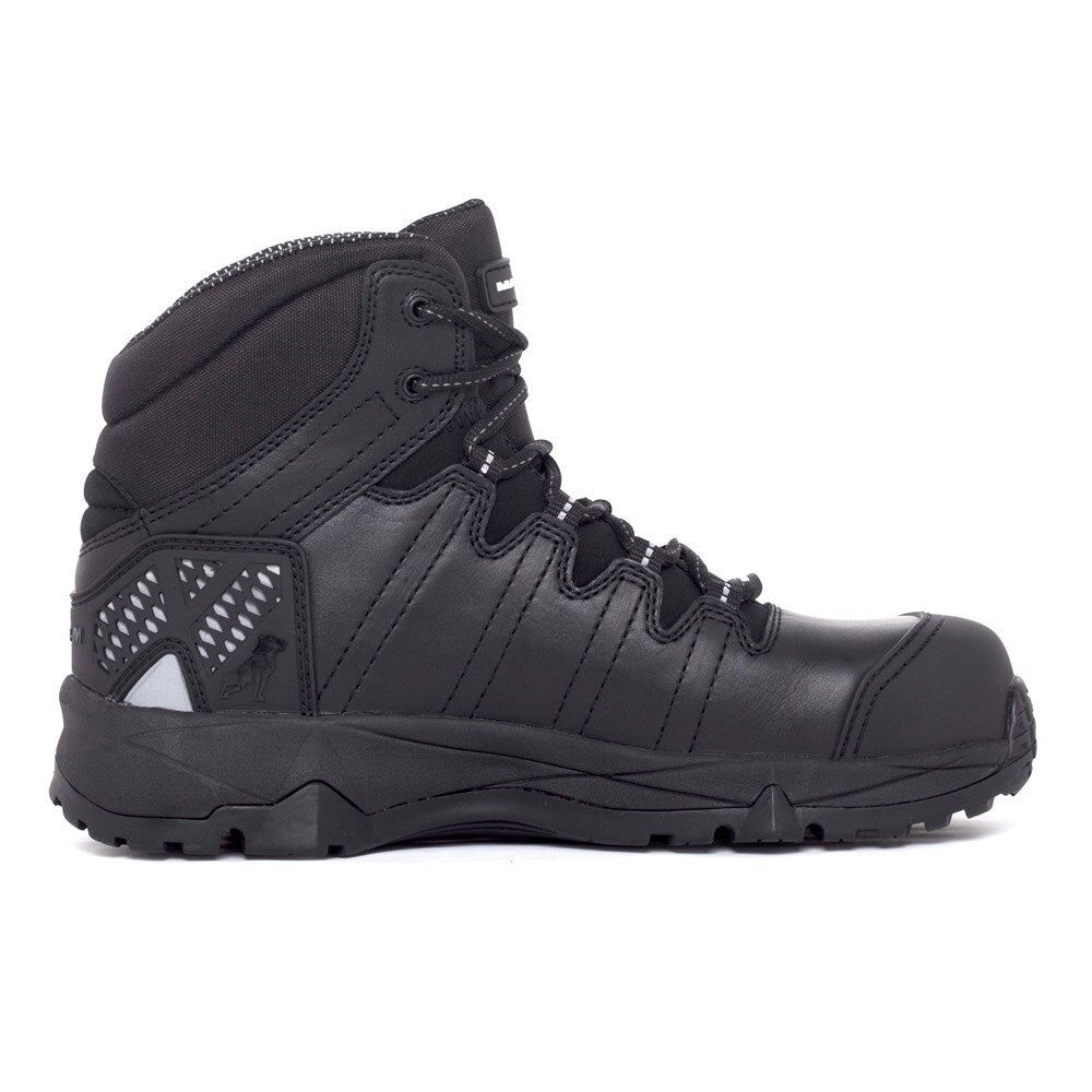 Mack Octane Lace-Up Safety Boots, Black -  Size 43