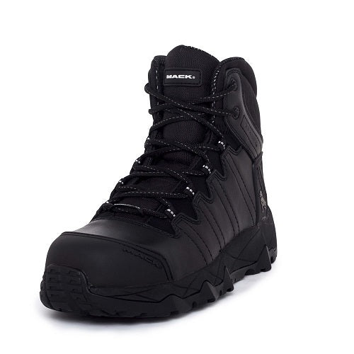 Mack Octane Lace-Up Safety Boots, Black - UK/AUS Size 8