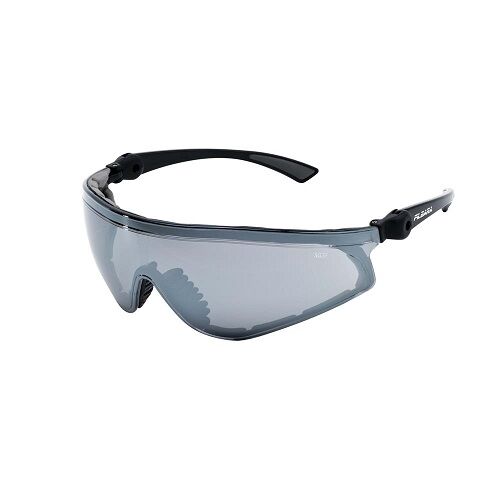 Mack Pilbara Safety Glasses Smoke, One Size Fits All - Pack of 12 - AIMS Industrial Supplies