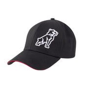 Mack Red Trim Curved Brim Baseball Cap - MKBAS2401BD00001