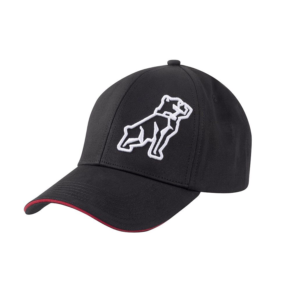 Mack Red Trim Curved Brim Baseball Cap - MKBAS2401BD00001