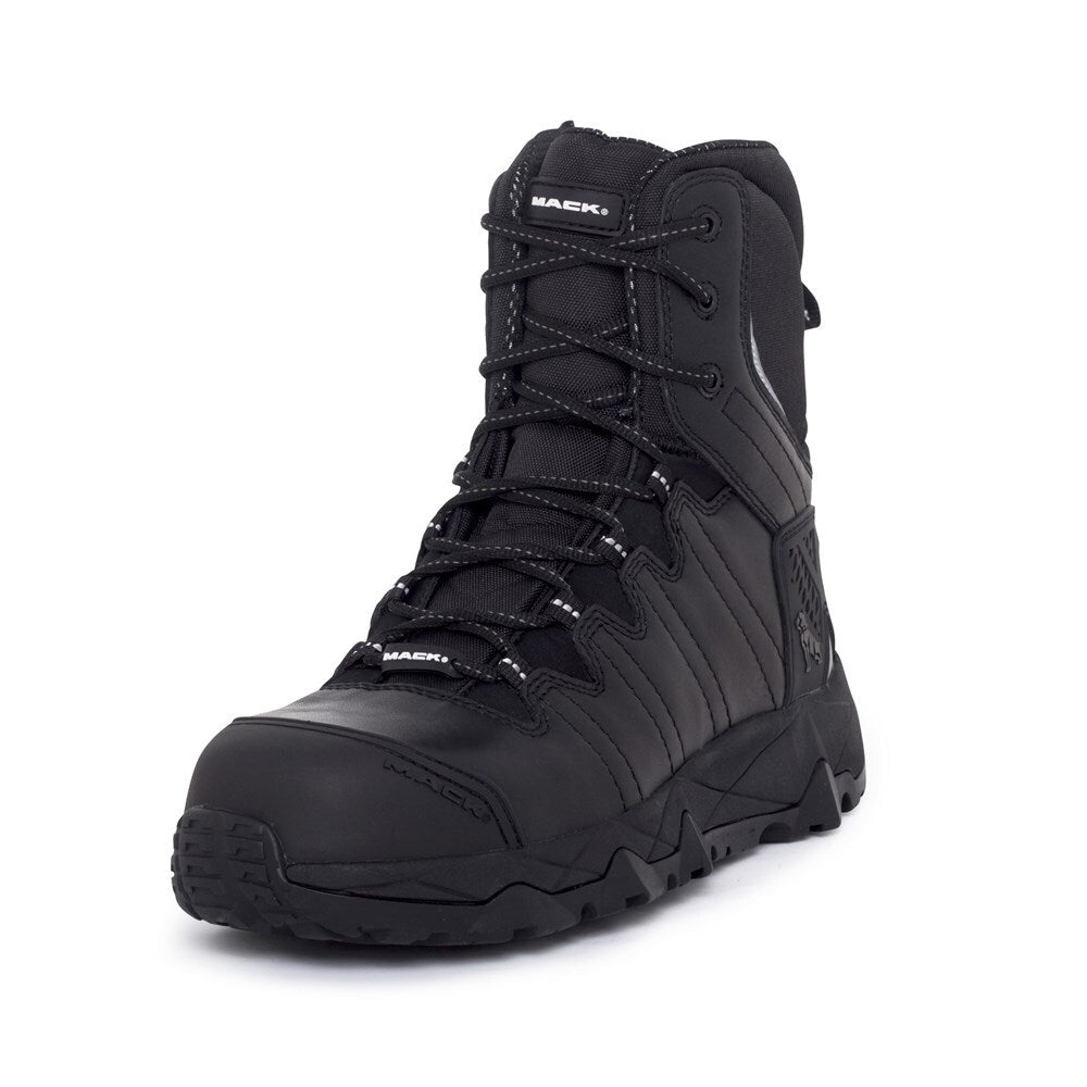 Mack Terrapro Zip Safety Boots, Black - UK/AUS Size 14