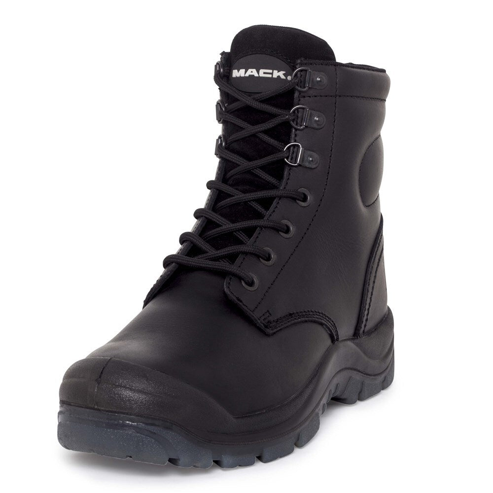 Mack Titan II Lace Up Safety Boots, Black - UK/AUS Size 10.5