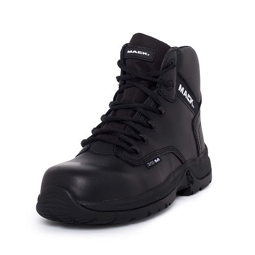 Mack Titan II Lace Up Safety Boots, Black - UK/AUS Size 9.5