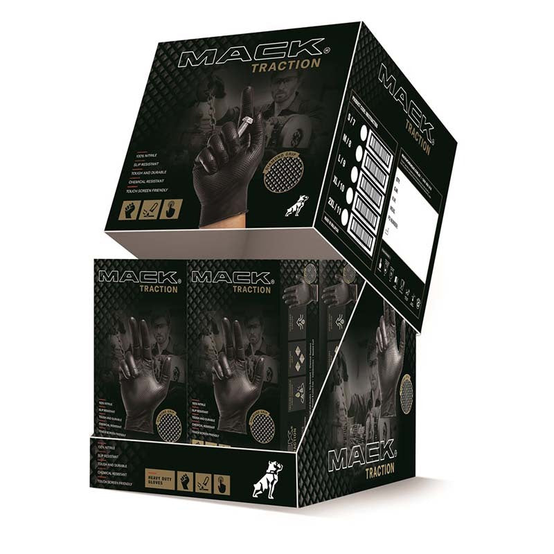 Mack Traction Nitrile Disposable Gloves2