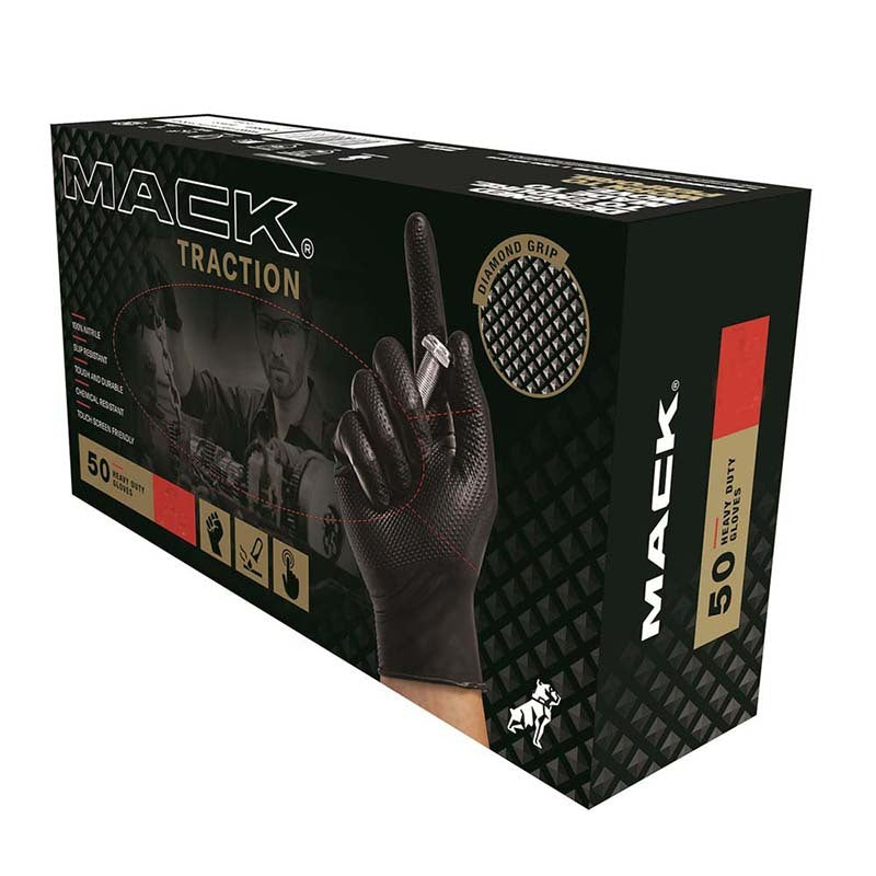 Mack Traction Nitrile Disposable Gloves3